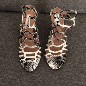 Steve Madden Animal Print Strappy heel Sandals